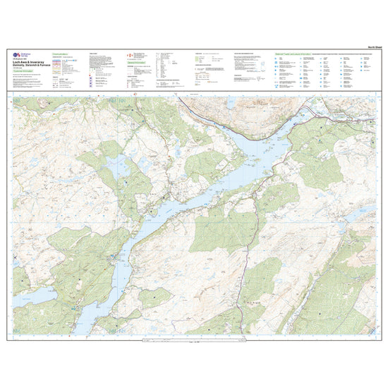 Explorer Active 360 Loch Awe & Inveraray Map With Digital Version