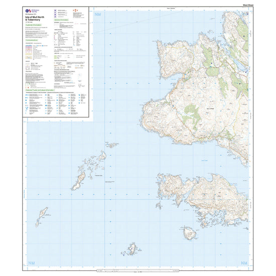 Explorer Active 374 Isle of Mull North & Tobermory Map With Digital Version