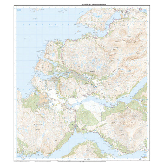 Explorer 390 Ardnamurchan Map With Digital Version