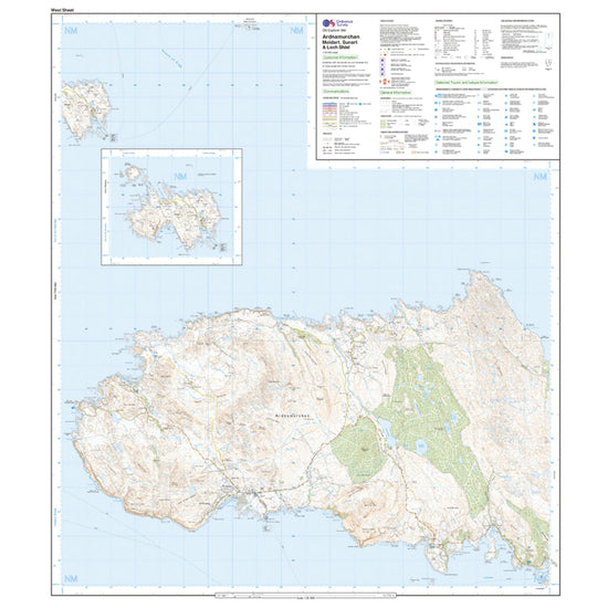 Explorer 390 Ardnamurchan Map With Digital Version