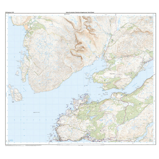 Explorer Active 428 Kyle of Lochalsh, Plockton & Applecross Map With Digital Version