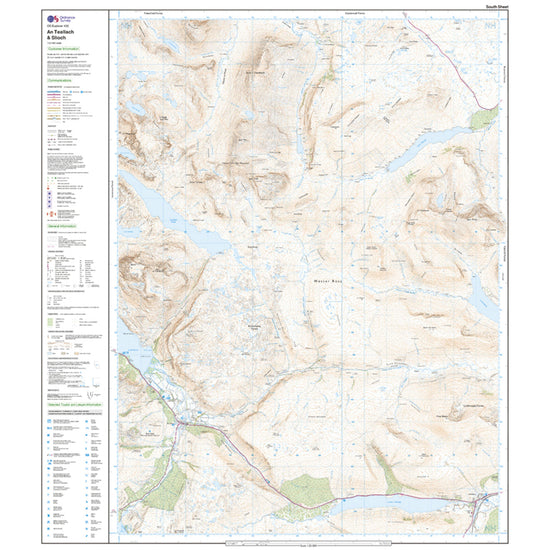 Explorer Active 435 An Teallach & Slioch Map With Digital Version