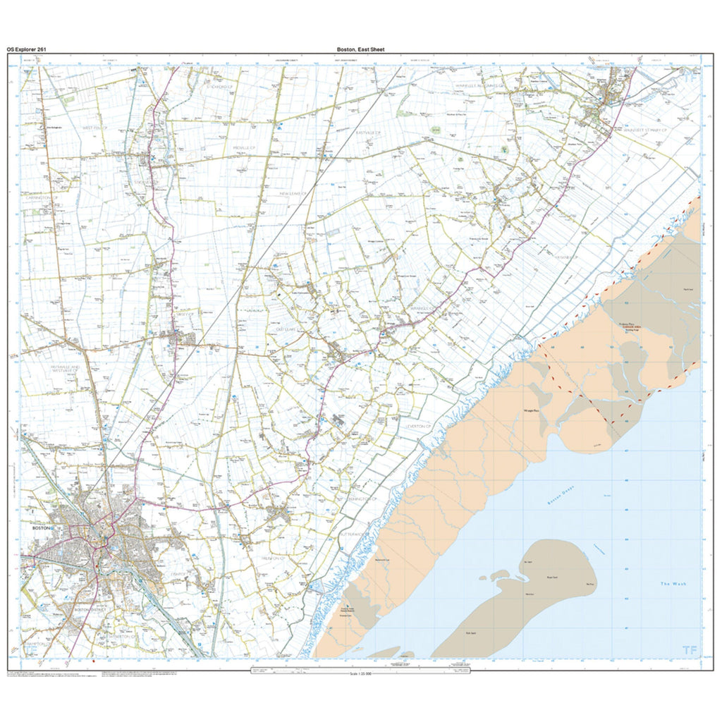 Explorer 261 Boston Map With Digital Version