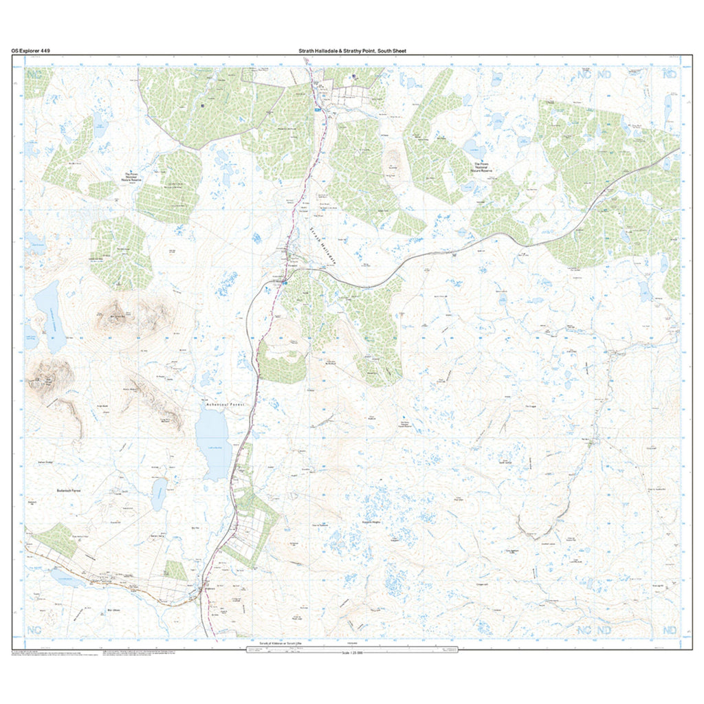 Explorer Active 449 Strath Halladale & Strathy Point Map With Digital Version
