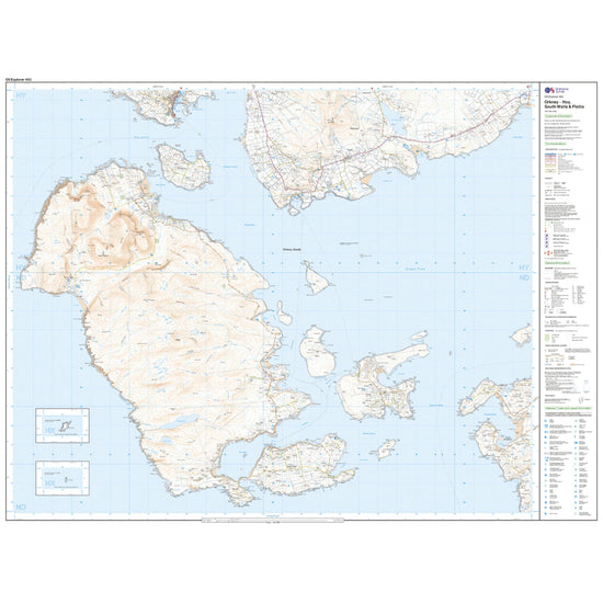 Explorer Active 462 Orkney - Hoy, South Walls & Flotta Map With Digital Version