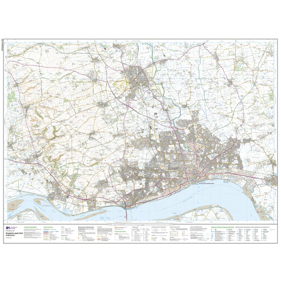 Explorer 293 Kingston upon Hull & Beverley Map With Digital Version