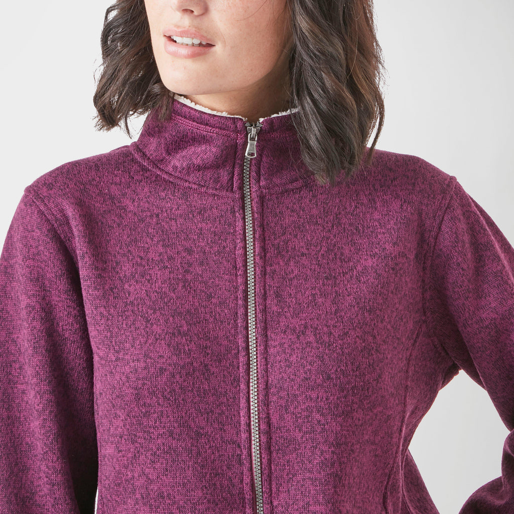 Women’s Bonded Full Zip Fleece