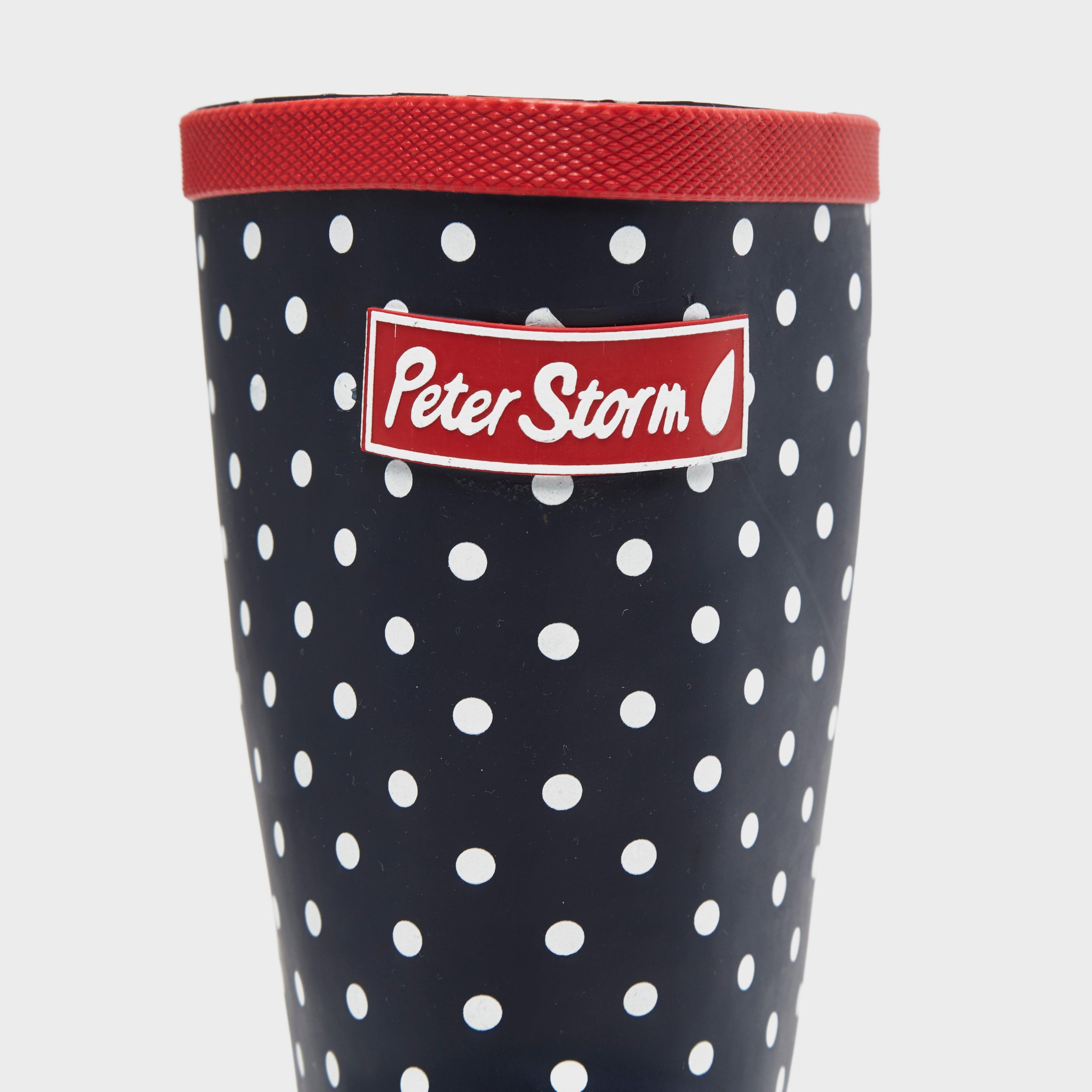 Women's Striped Trim Wellies Short