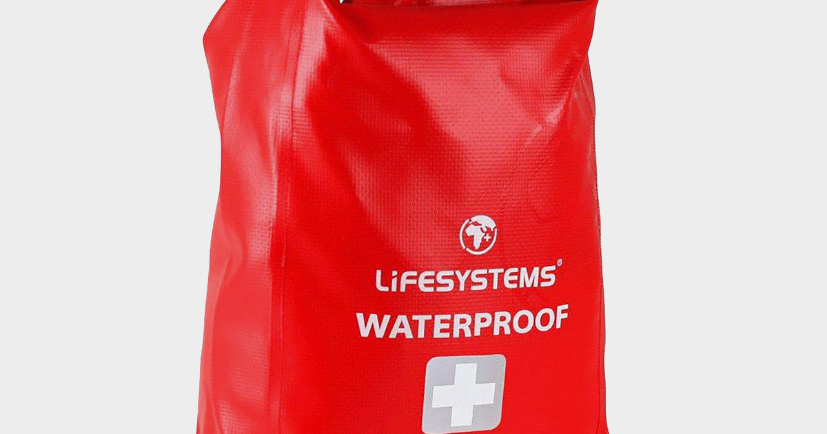 Red Lifesystems Waterproof First Aid Kit – Millets