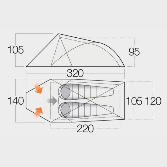 Helvellyn 200 Backpacking Tent