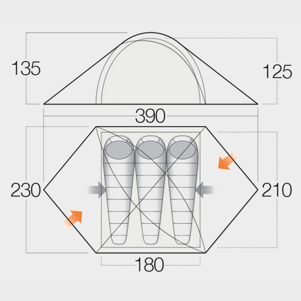 Halo Pro 300 Backpacking Tent