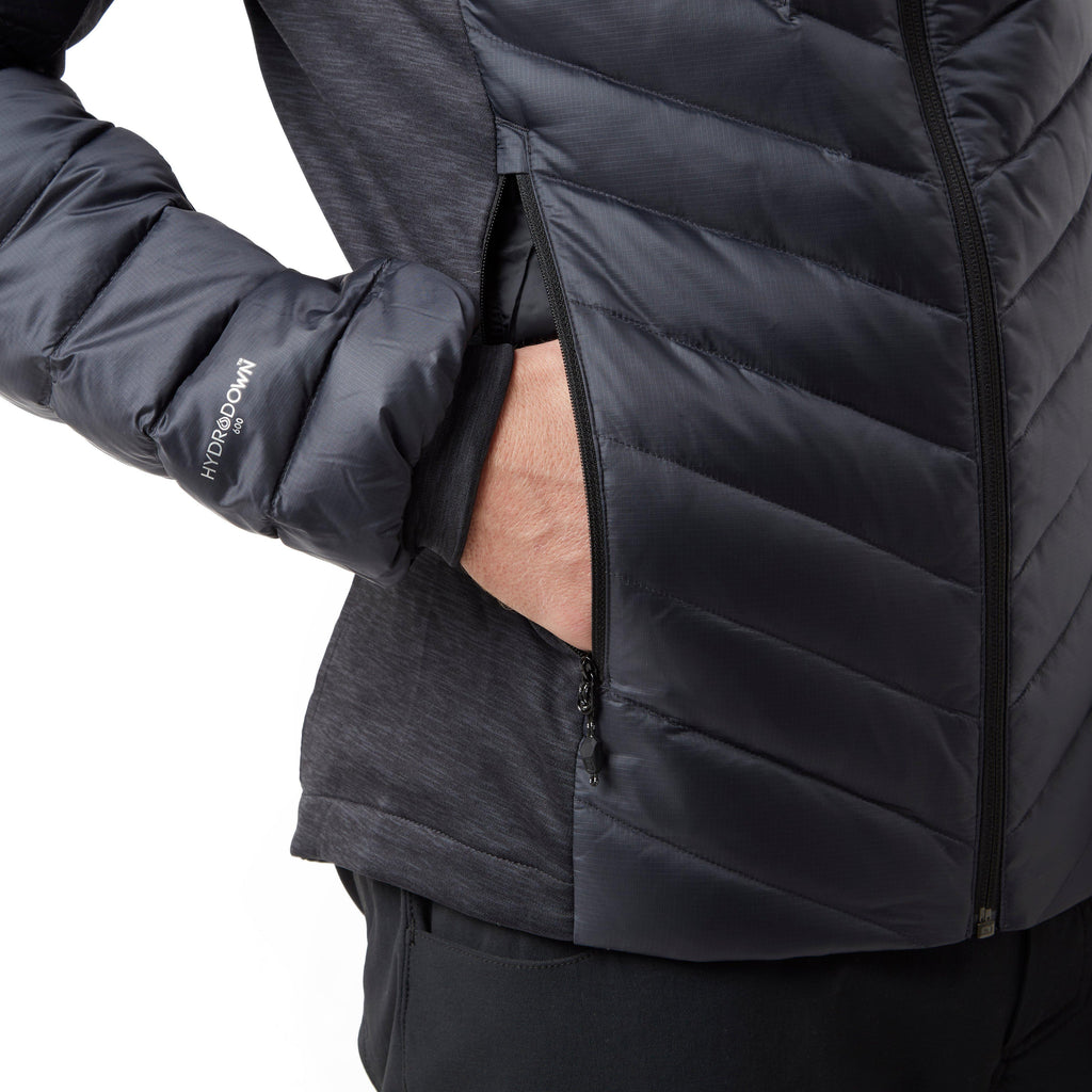 Men’s Finsler Stretch Hooded Down Jacket
