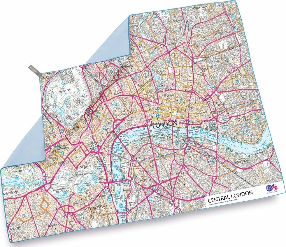 Giant Towel (Ben Nevis OS Map Print)