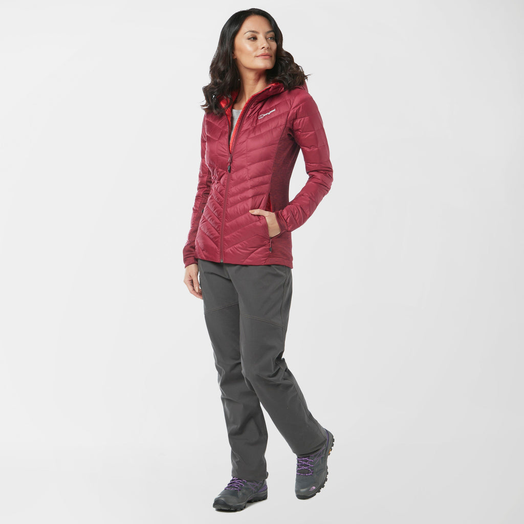 Women’s Finsler Stretch Hooded Down Jacket
