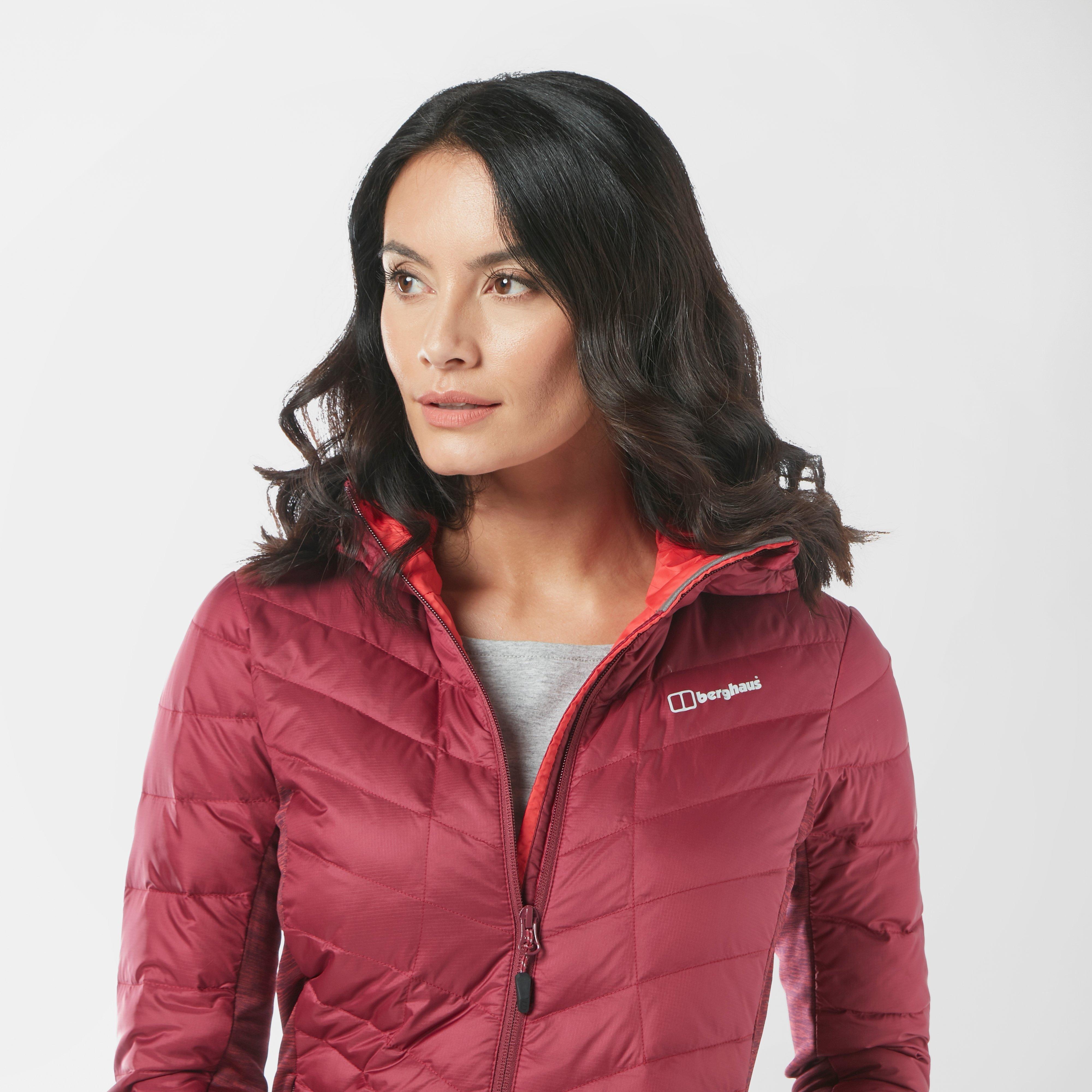 Women’s Finsler Stretch Hooded Down Jacket
