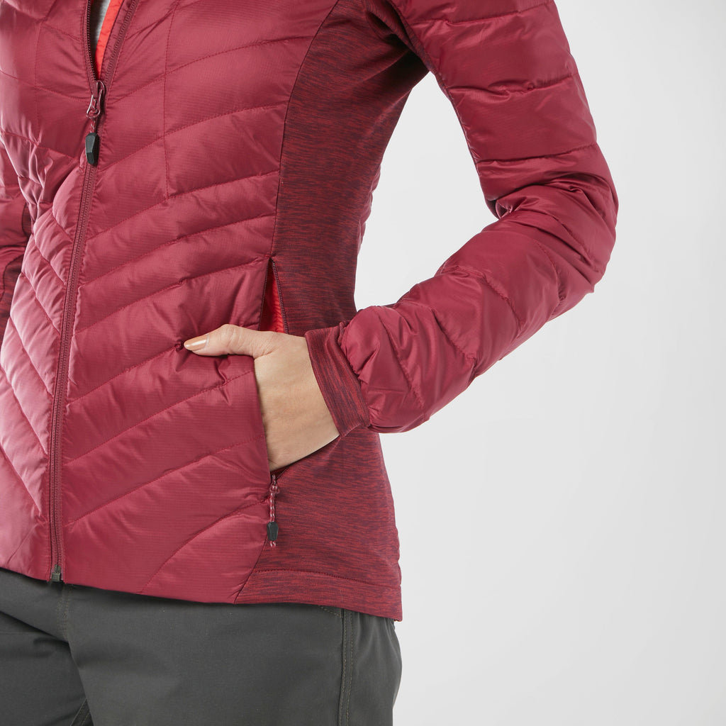 Women’s Finsler Stretch Hooded Down Jacket