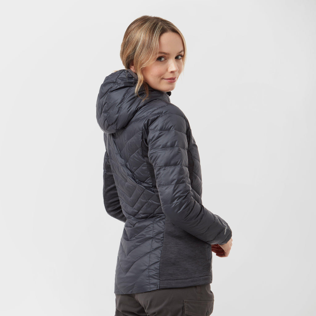 Women’s Finsler Stretch Hooded Down Jacket