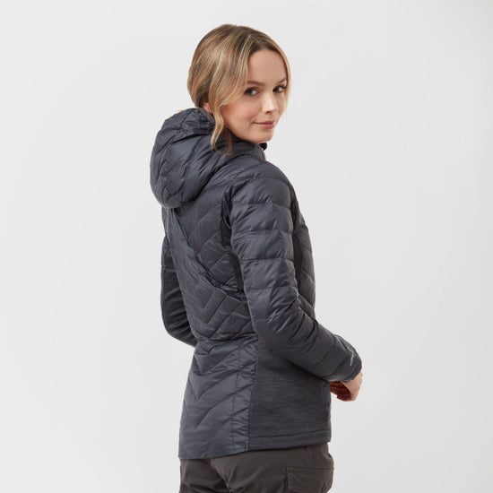 Women’s Finsler Stretch Hooded Down Jacket