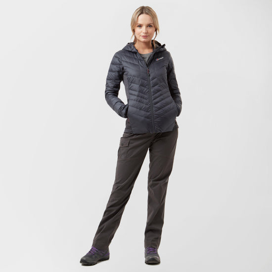 Women’s Finsler Stretch Hooded Down Jacket