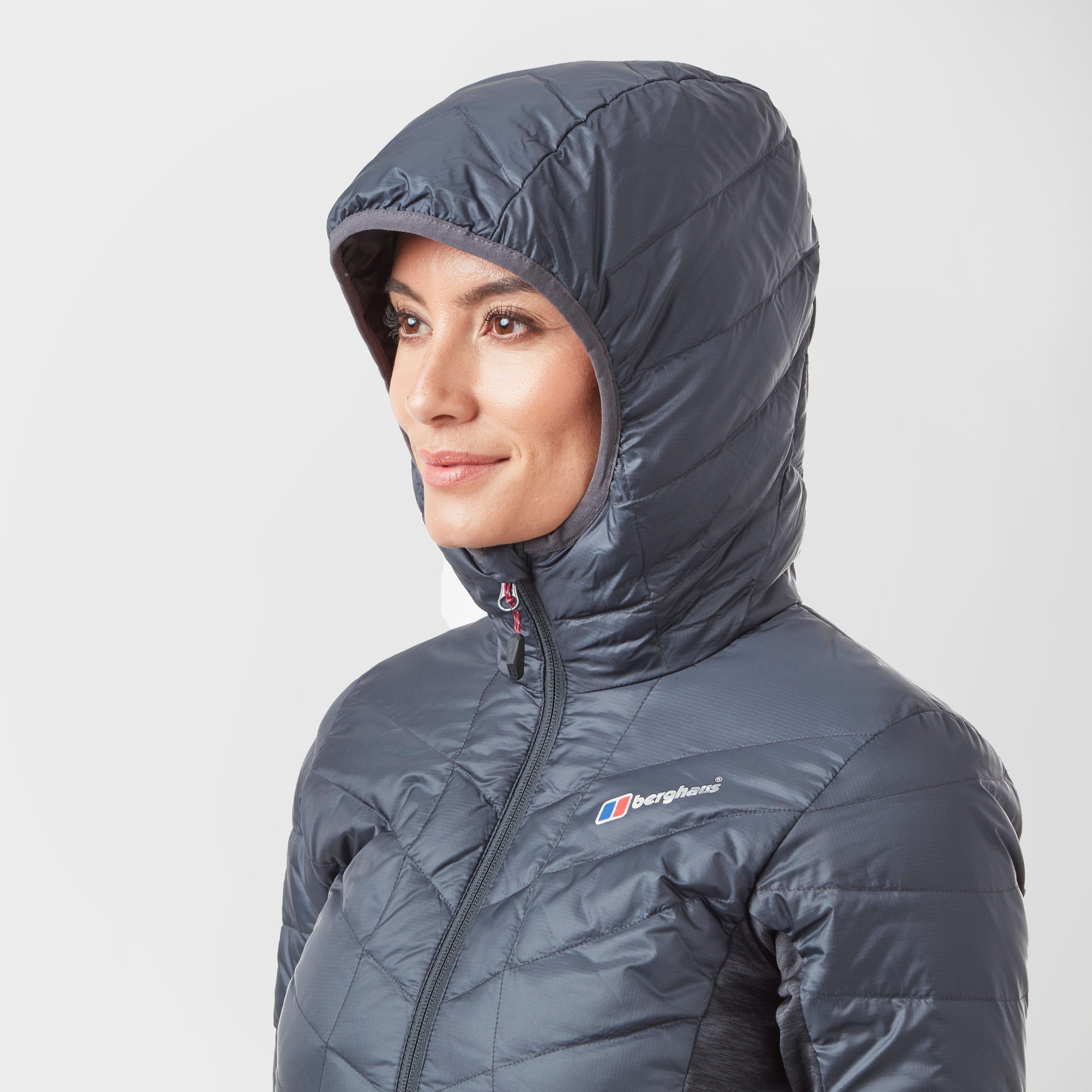 Women’s Finsler Stretch Hooded Down Jacket