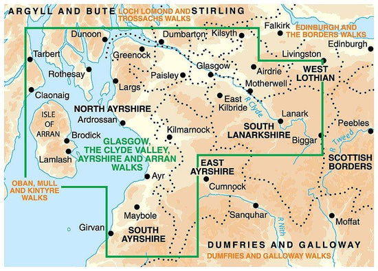 Glasgow, the Clyde Valley, Ayrshire & Arran Walks Guide