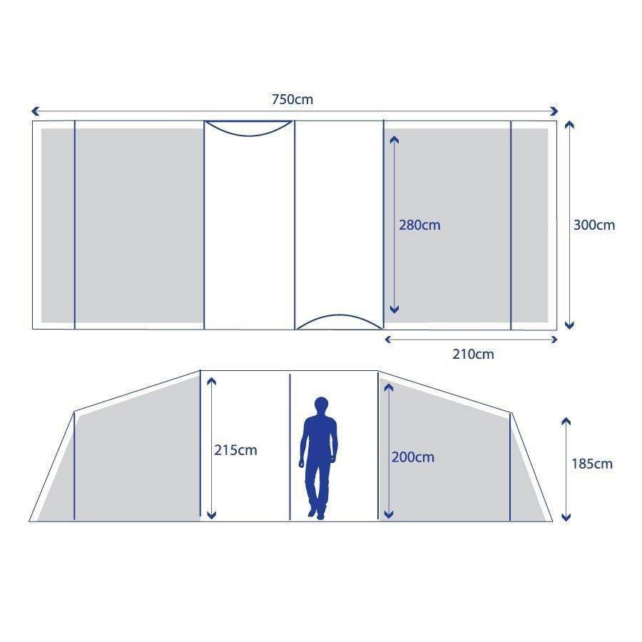 Air 8 Inflatable Family Tent
