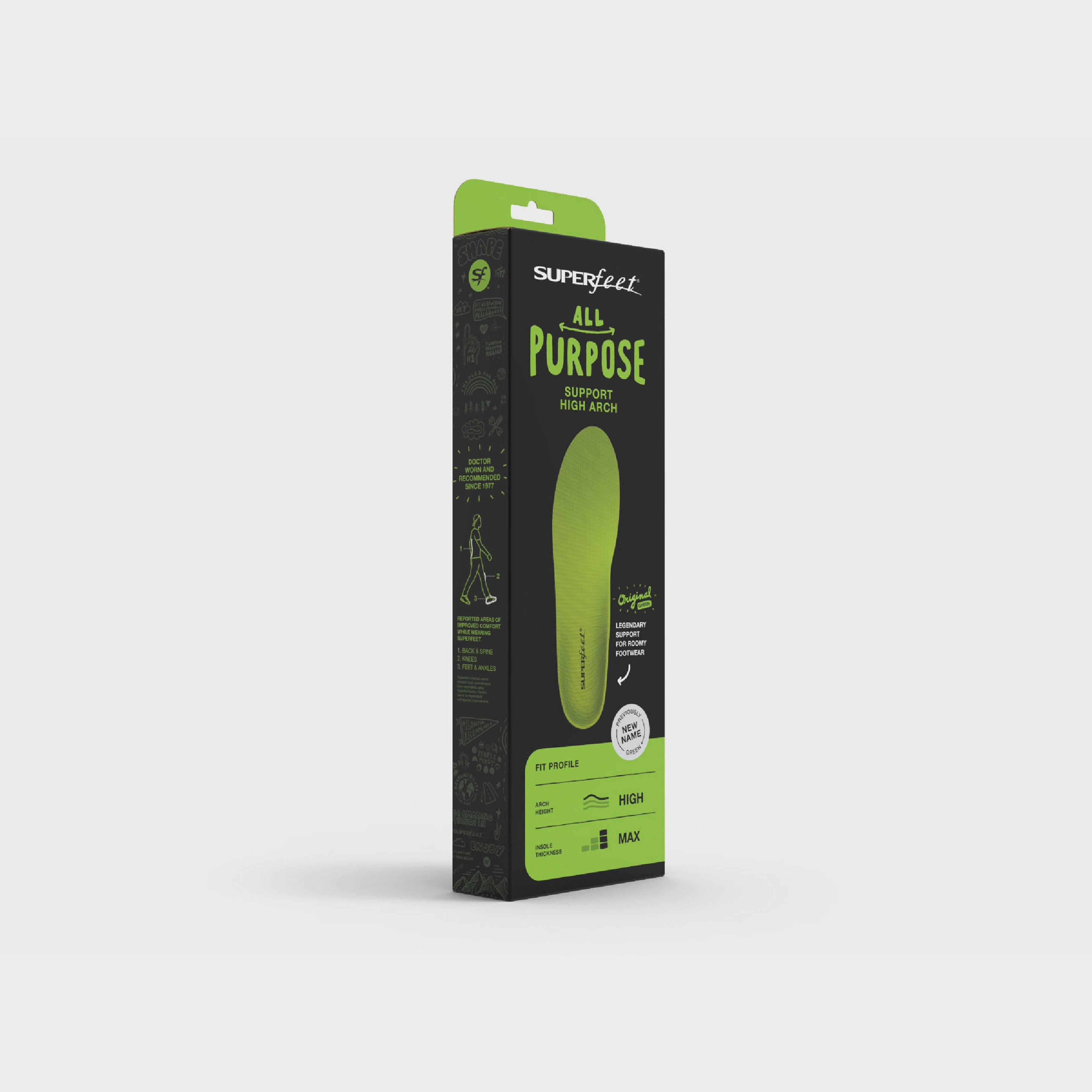 All-Purpose Support High Arch Insoles