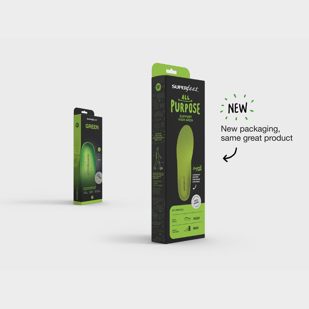 All-Purpose Support High Arch Insoles