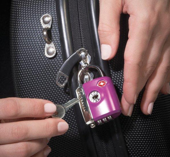 Dual Combi Key TSA Luggage Lock