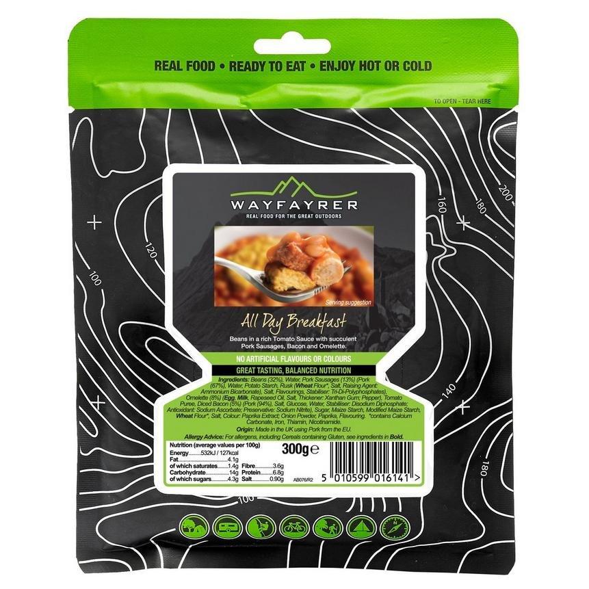 All Day Breakfast Ready-to-Eat Camping Food