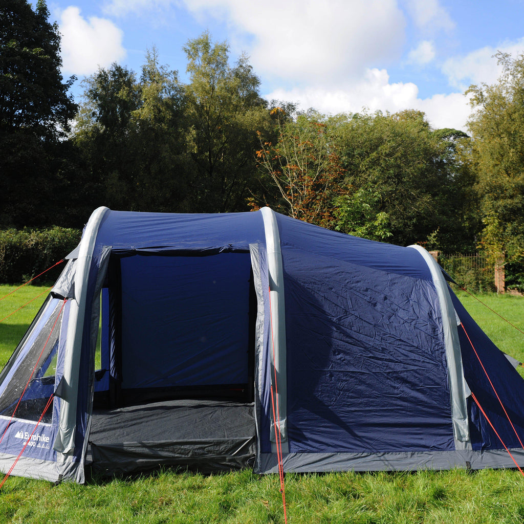 eurohike 400 air tent Navy Eurohike Air 400 Inflatable Tent – Millets