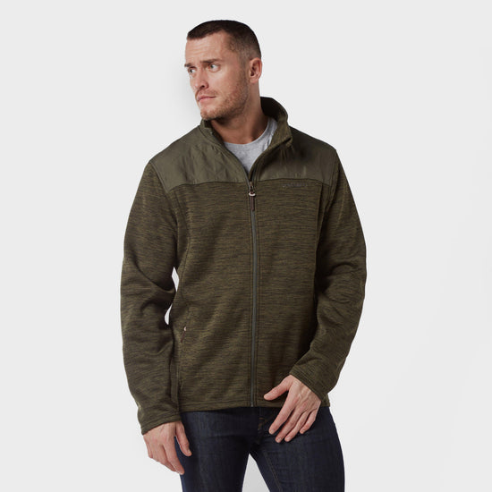 Men's Quilt Full Zip Fleece