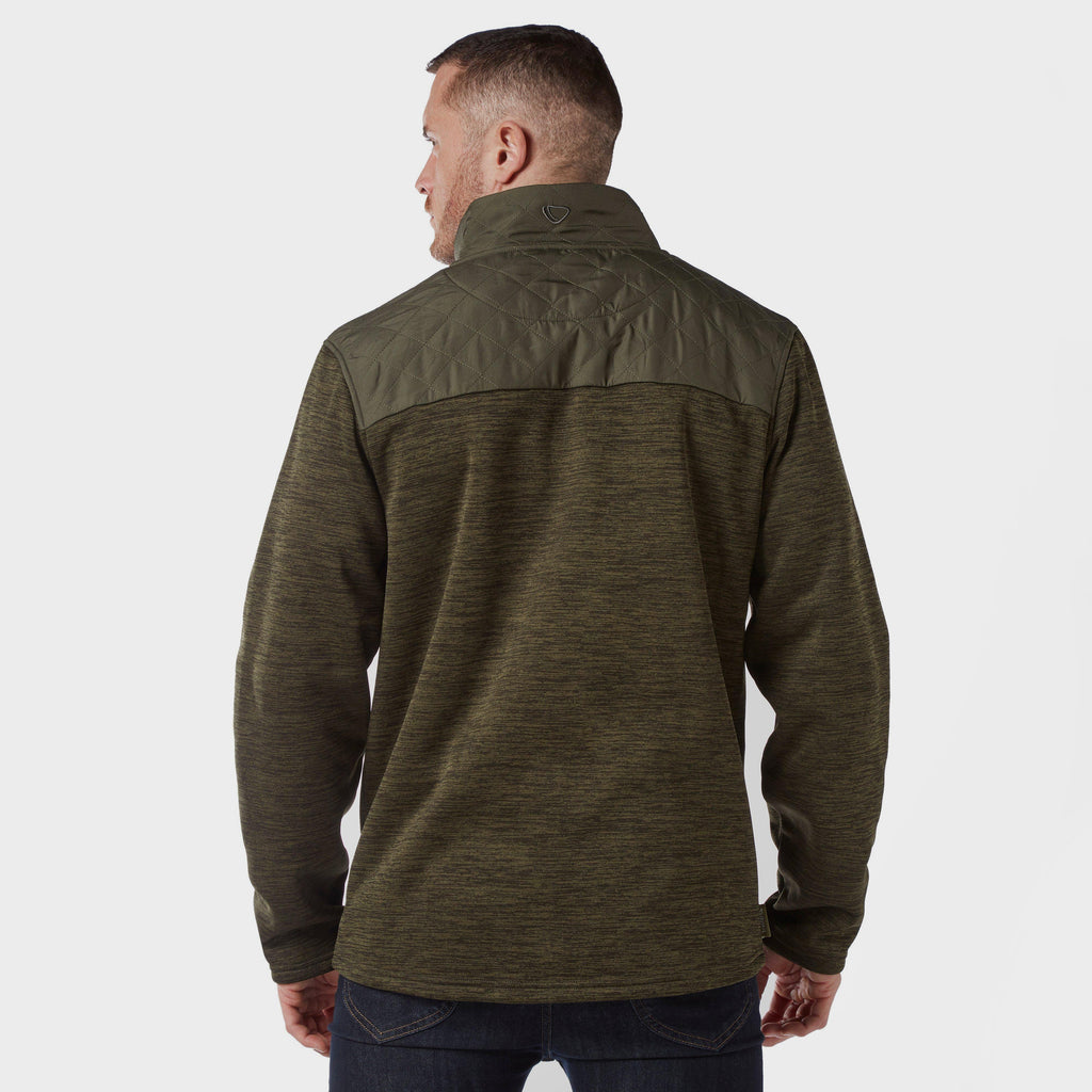 Men's Quilt Full Zip Fleece