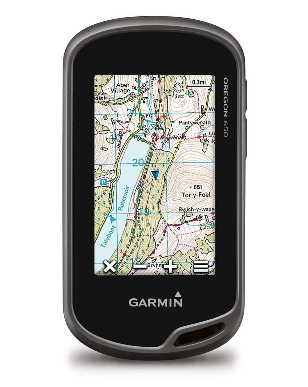 Oregon 650 GPS Discoverer™ Bundle (with GB 1:50K Map)