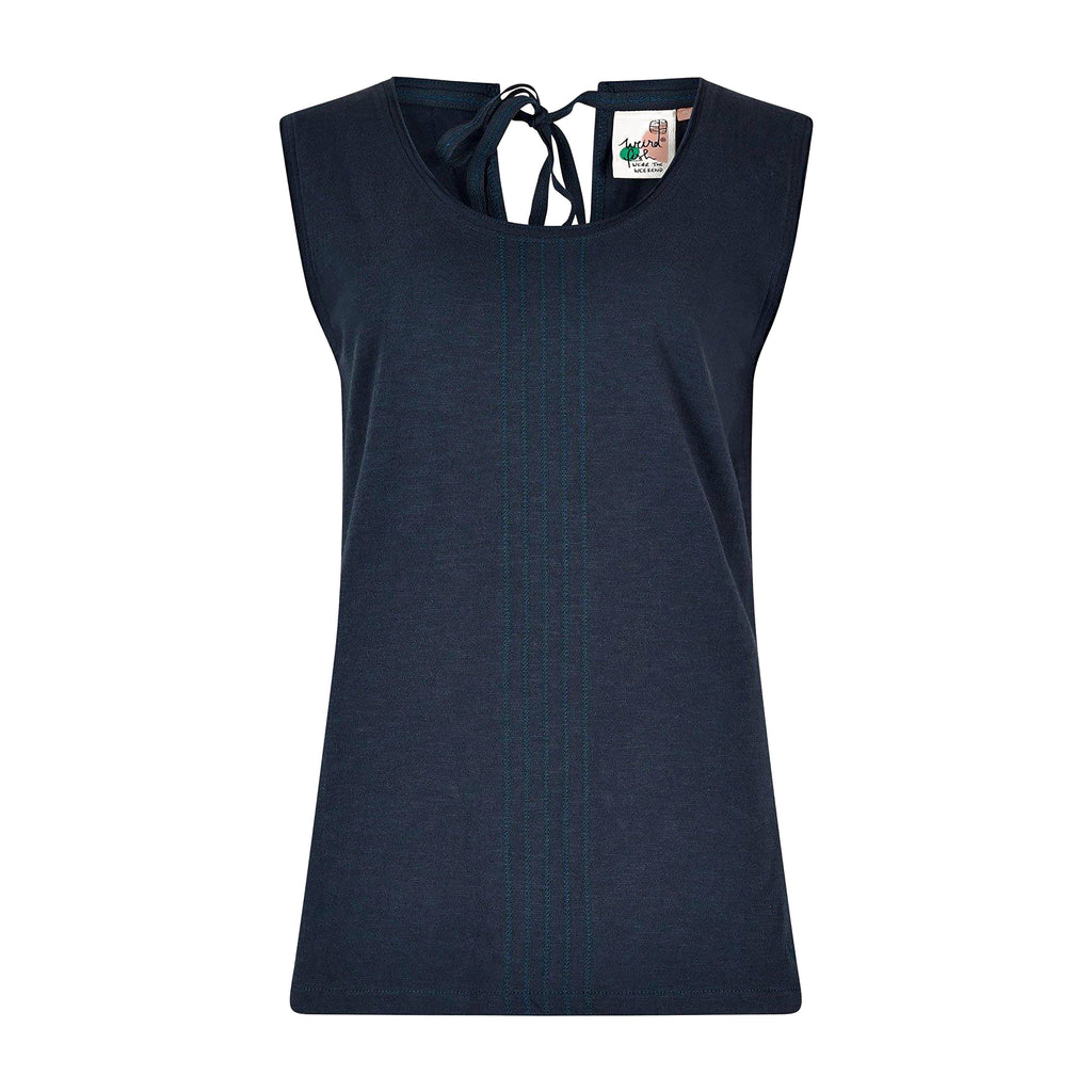 Women's Berti Slub Sleeveless T-Shirt
