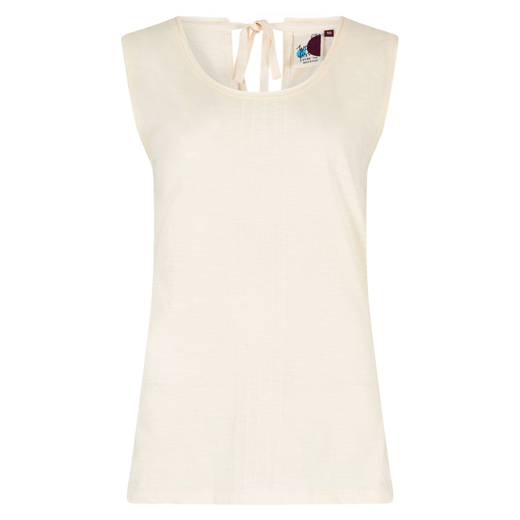 Women's Berti Slub Sleeveless T-Shirt
