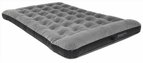 Deluxe Flocked Double Airbed with Pump