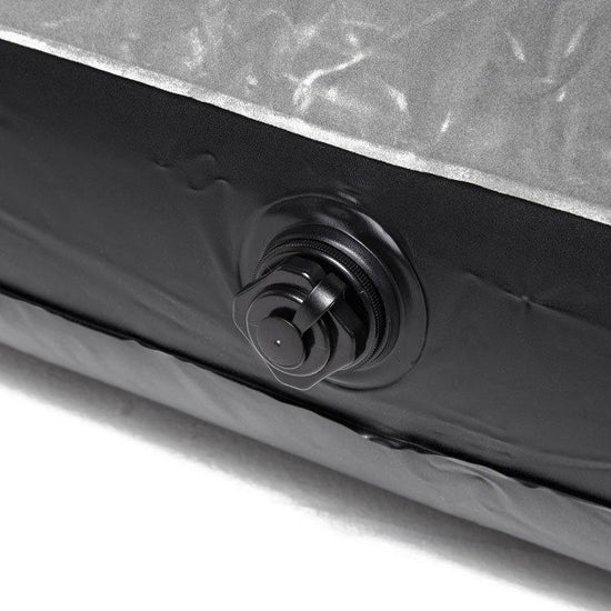Deluxe Flocked Double Airbed with Pump