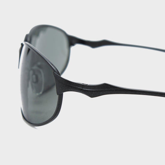 Men's Oval Metal Full Frame Sports Sunglasses