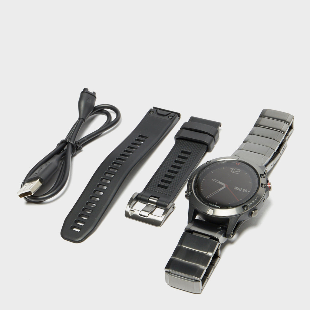 Fenix 5 Sapphire Multi-Sport GPS Watch With Metal Band