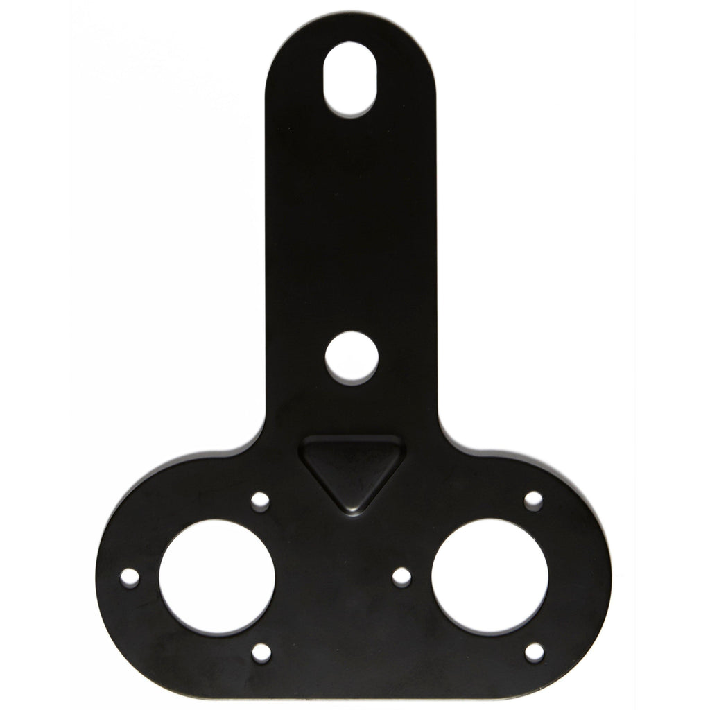 Double Socket Metal Mounting Plate