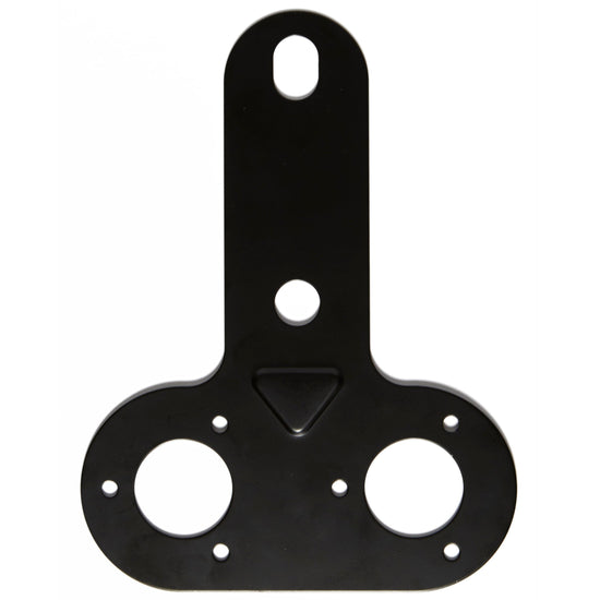 Double Socket Metal Mounting Plate