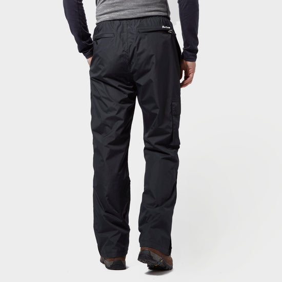 Mens Storm Waterproof Trousers Black