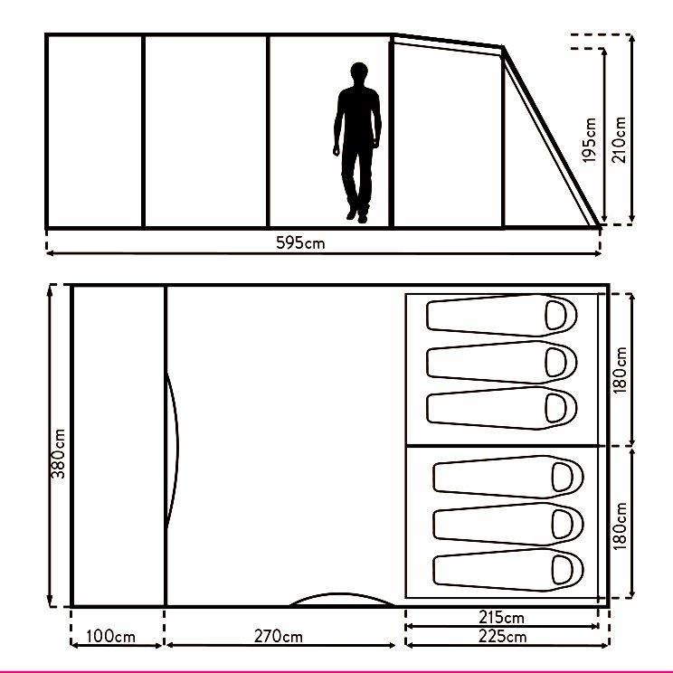 Hampton 6 Person Tent