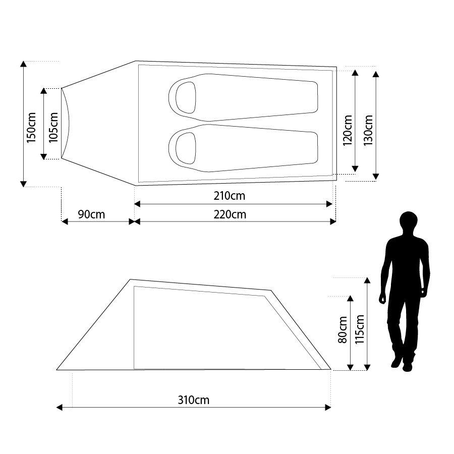 Backpacker Deluxe Tent