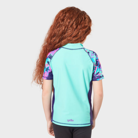 Kids’ Yello Tiger Rash Vest