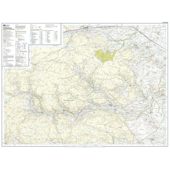 Explorer Active OL30 Yorkshire Dales - Northern & Central Areas Map With Digital Version
