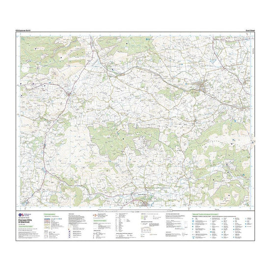 Explorer Active OL62 Coreen Hills & Glenlivet Map With Digital Version