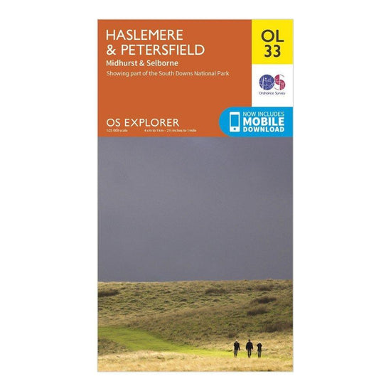 Explorer OL33 Haslemere & Petersfield Map With Digital Version