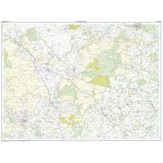 Explorer OL42 Kielder Water & Forest Map With Digital Version